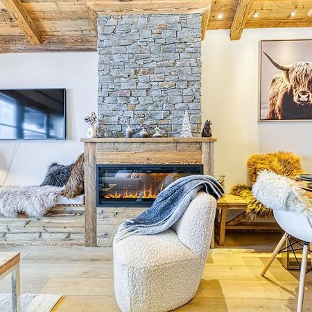 Les Arcs  Appartement Style Chalet 5* Vue Mont-Blanc - Arc 1950 מראה חיצוני תמונה