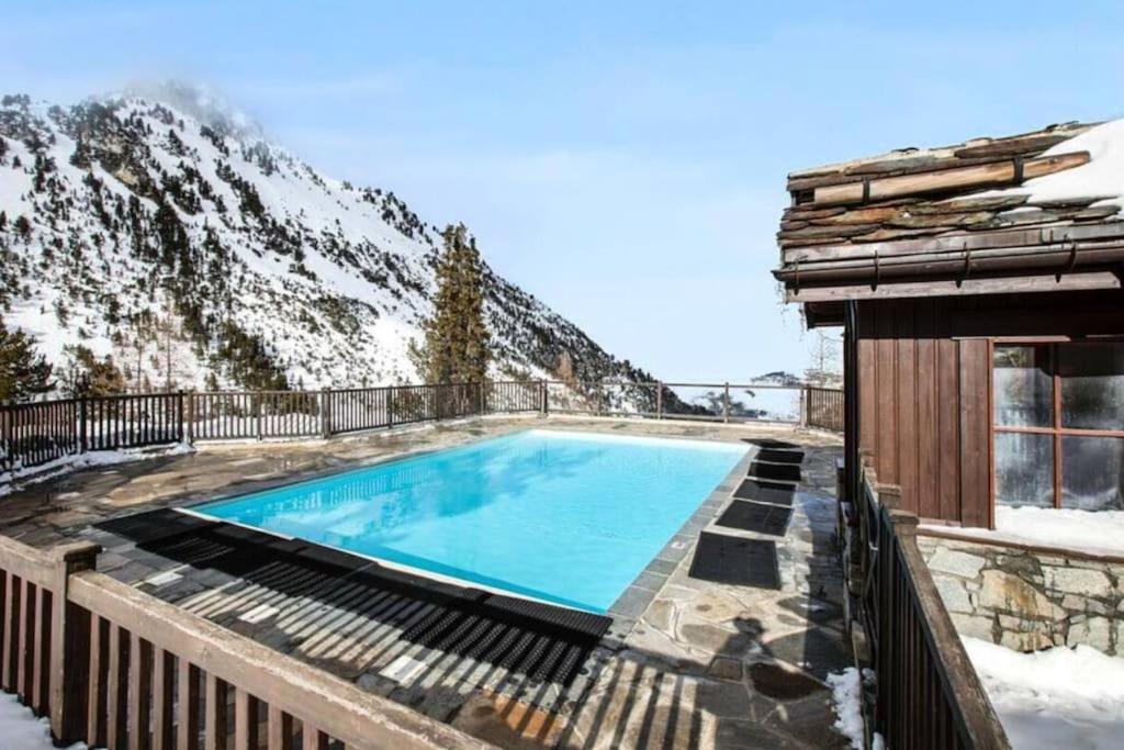 Les Arcs  Appartement Style Chalet 5* Vue Mont-Blanc - Arc 1950 מראה חיצוני תמונה