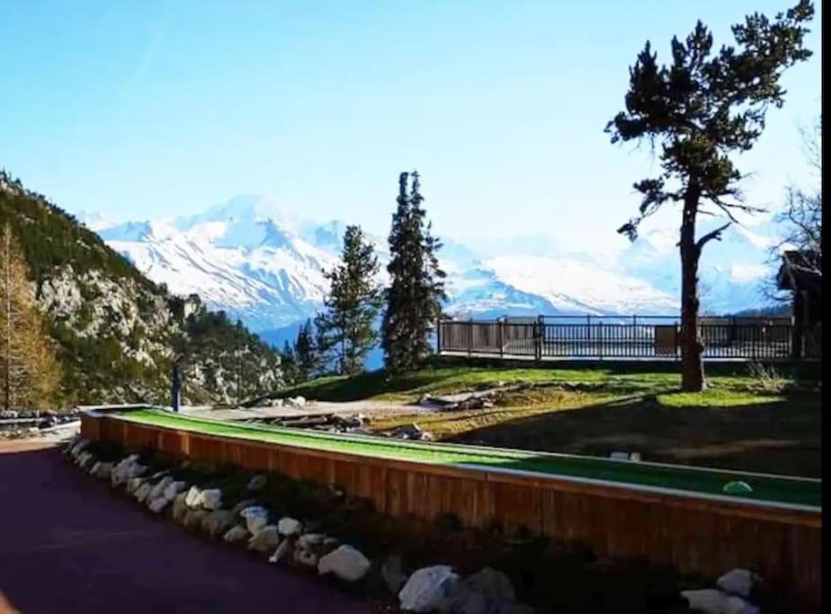 Les Arcs  Appartement Style Chalet 5* Vue Mont-Blanc - Arc 1950 מראה חיצוני תמונה