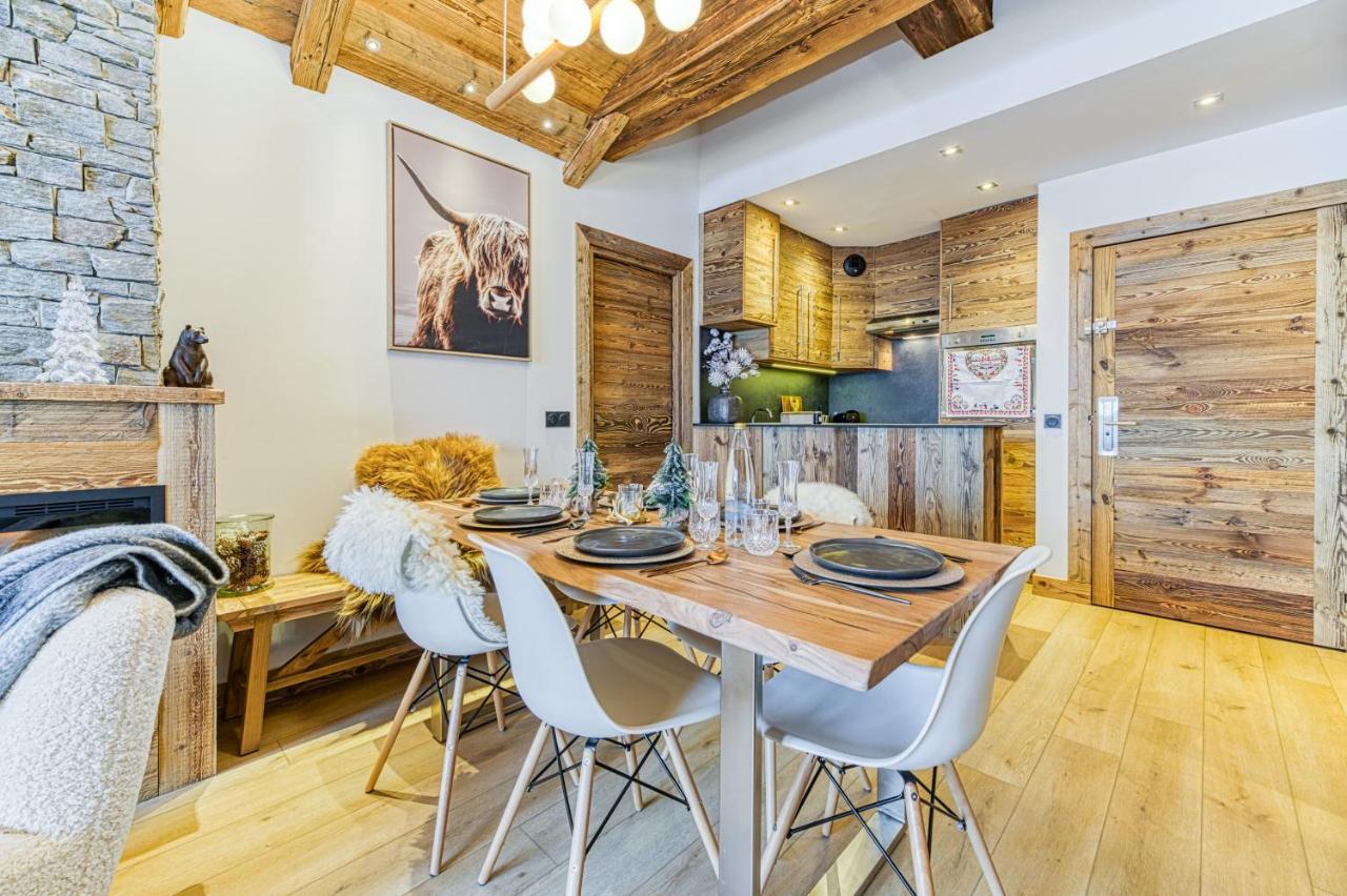 Les Arcs  Appartement Style Chalet 5* Vue Mont-Blanc - Arc 1950 מראה חיצוני תמונה