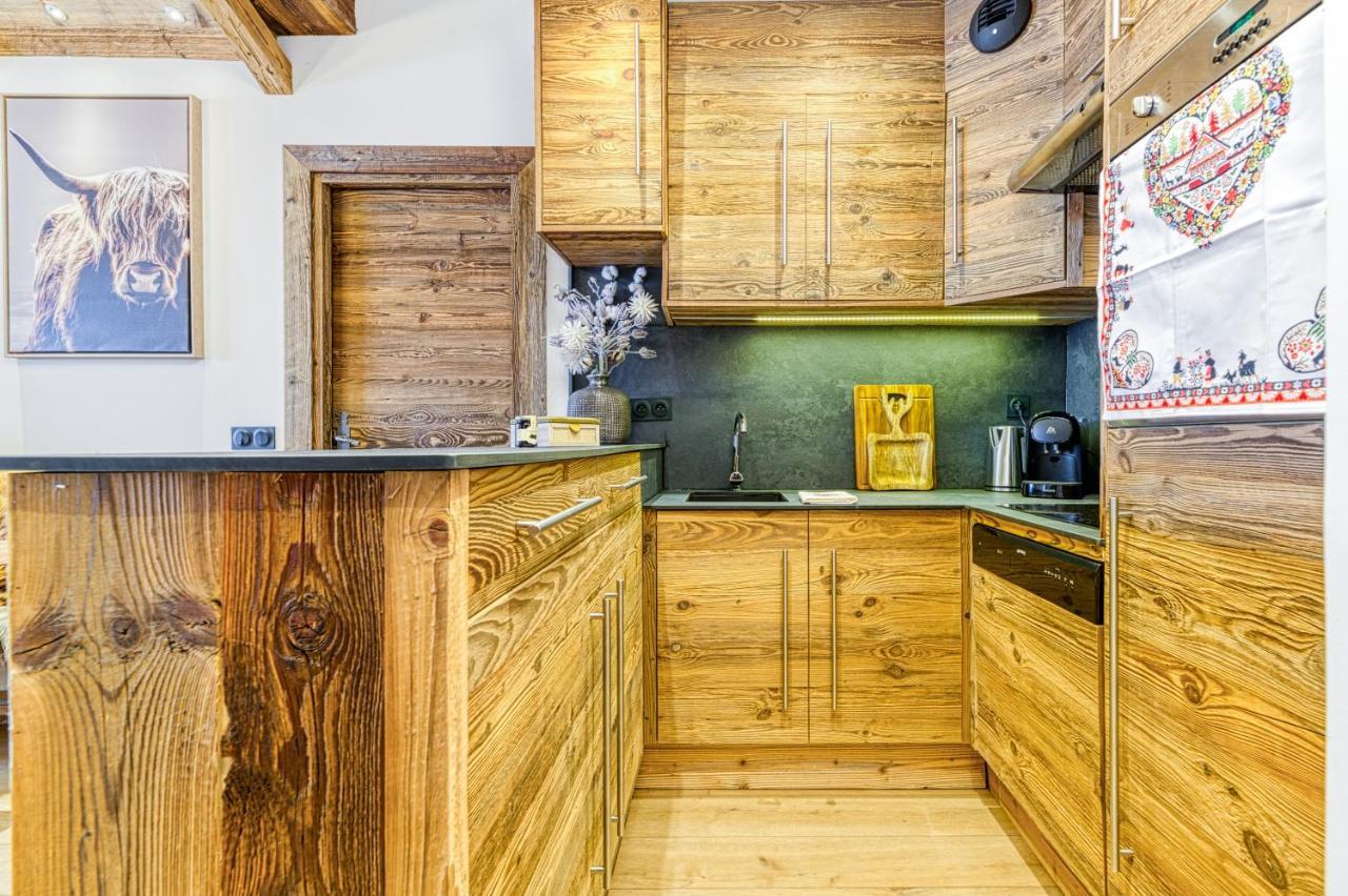 Les Arcs  Appartement Style Chalet 5* Vue Mont-Blanc - Arc 1950 מראה חיצוני תמונה