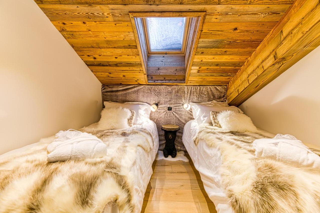 Les Arcs  Appartement Style Chalet 5* Vue Mont-Blanc - Arc 1950 מראה חיצוני תמונה
