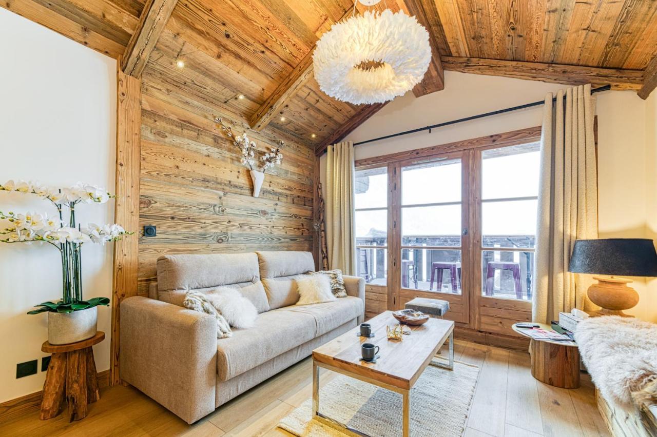 Les Arcs  Appartement Style Chalet 5* Vue Mont-Blanc - Arc 1950 מראה חיצוני תמונה